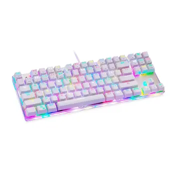 

K87S Mechanical Keyboard Wired Gaming Keyboard RGB Mix Backlit 87 Keys For Game Laptop PC Gaming Office