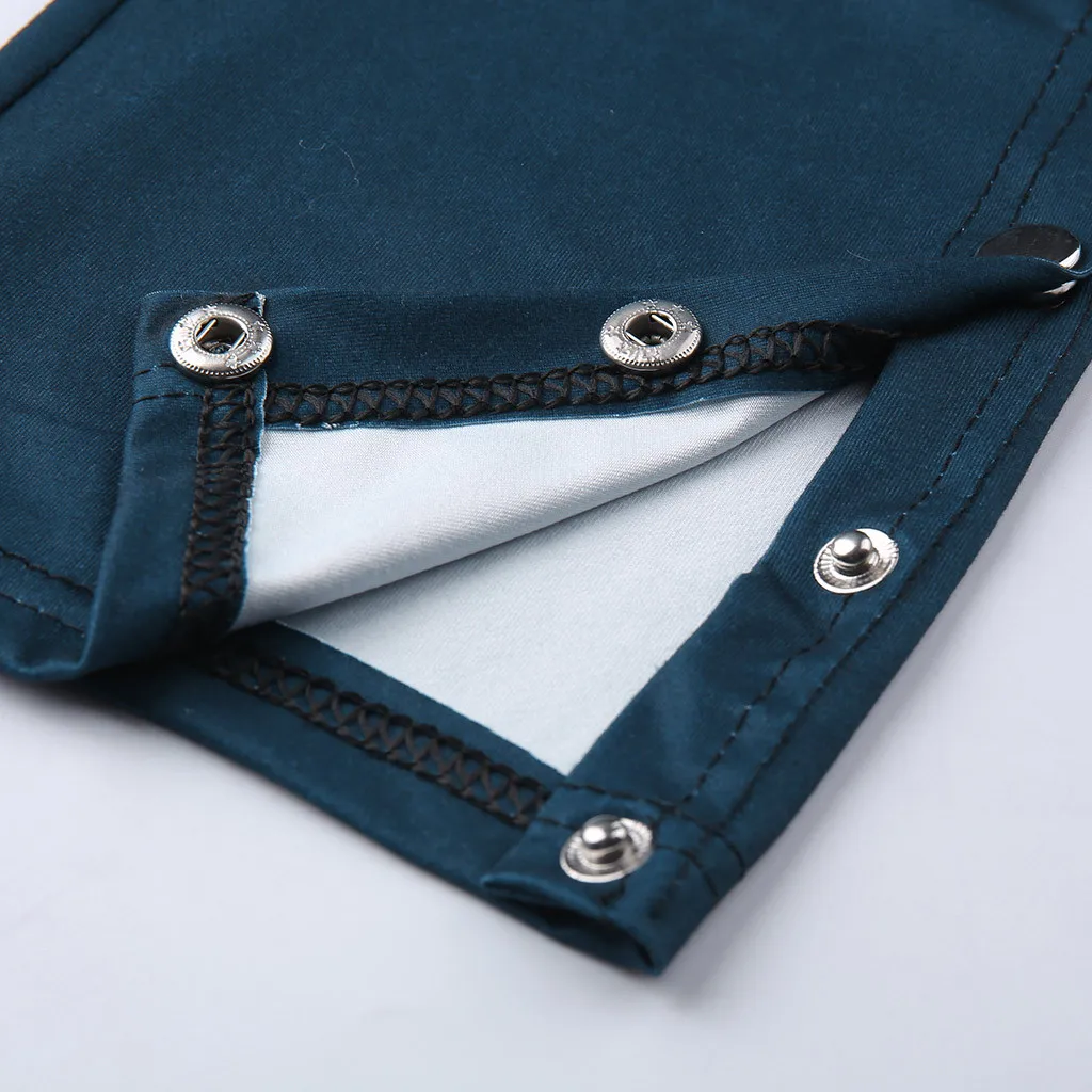 Женские брюки карандаш с заклепками готические облегающие высокой талией