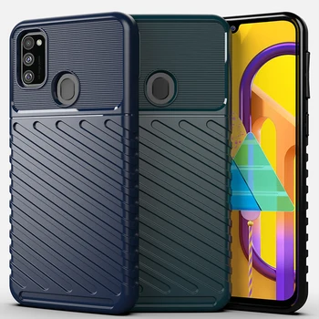 

30pcs/lot For Samsung Galaxy M10 M10S M20 Thunder Series Shockproof Armor Flexible TPU Case For Samsung Galaxy M40 M30S M30