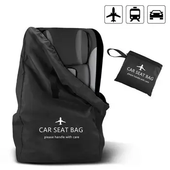 

2019 Newest Children Safety Seat Storage Bag Kids Car Seat Cover Baby Stroller Accessories Pram Knapsack Stroller Travel Bag