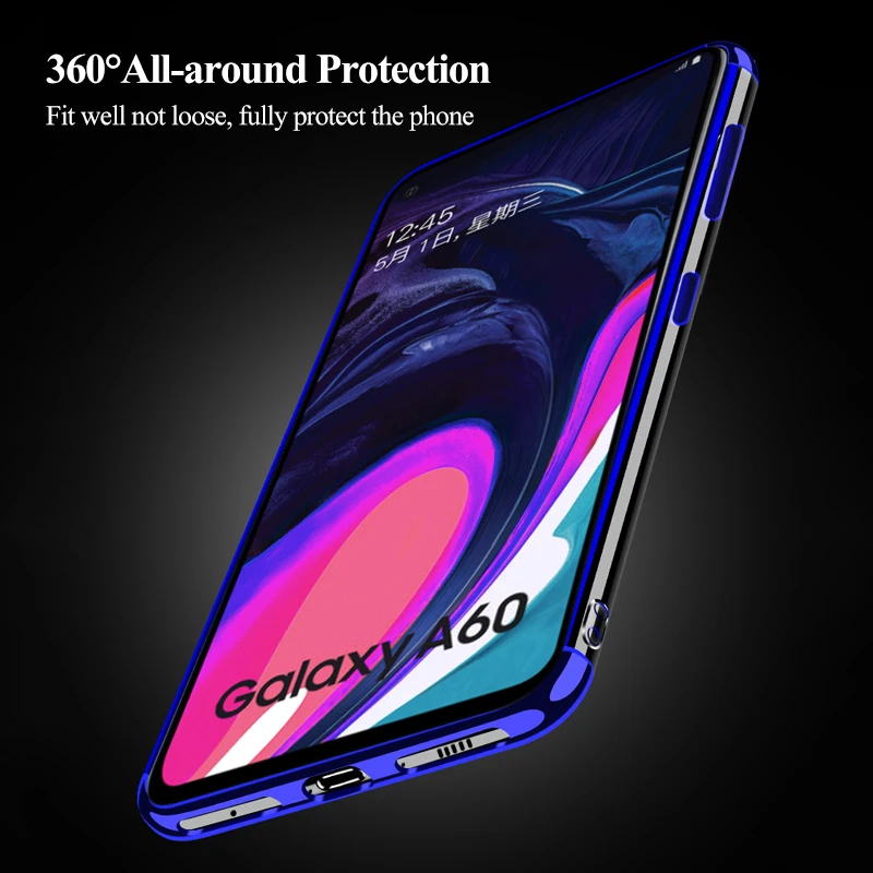 3D покрытие мягкий чехол для samsung Galaxy A10 A30 A40 A50 A70 A20 M20 A20E A10S A20S A50S прозрачный Antiknock TPU Защитный чехол бампер