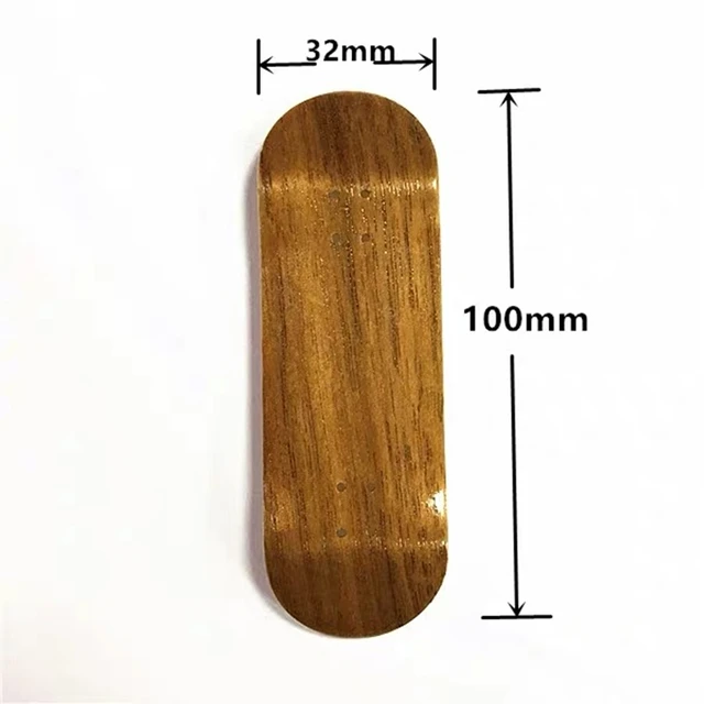 Wholesale Canadian Maple Wood Mini Fingerboard  32mm Tech Deck Finger Skateboard 2