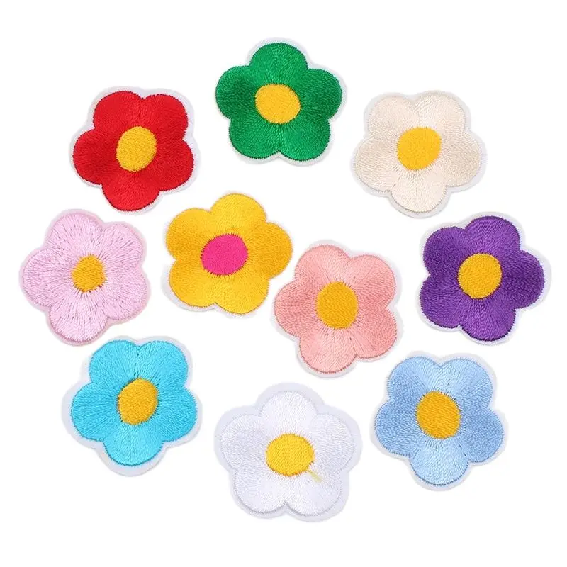 14 Parches Bordados De Flores Para Planchar - Diseños Bohemios, Termoadhesivos, Para Decorar Ropa, Jeans, Sombreros