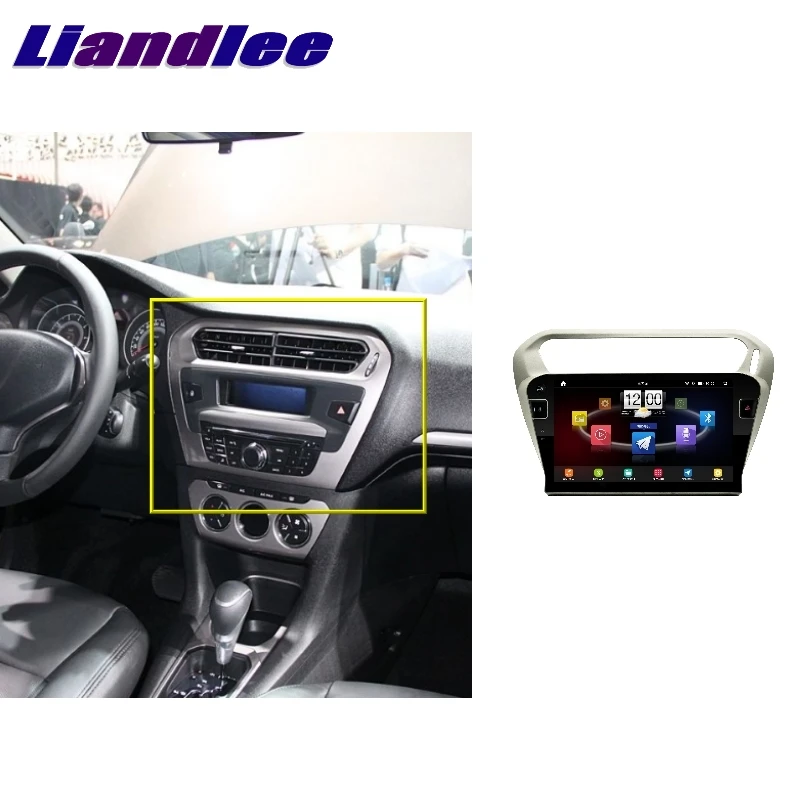 Для peugeot 301 для Citroen Elysee 2012~ LiisLee автомобильный мультимедиа, ТВ DVD gps аудио Радио стерео стиль навигация NAV