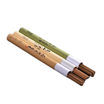 

2PCS Bamboo Skewer Incense Agarwood Wormwood Purifying air 20g Stick Incense Sandalwood Home Indoor Small tube stick Incense
