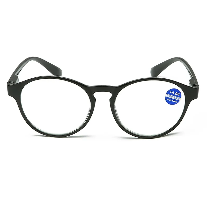 Imwete очки для чтения для мужчин и женщин, прозрачный синий светильник, женские очки в стиле ретро, линзы из смолы, очки с диоптрием+ 1,0 1,5 2,0 2,5