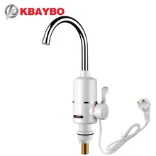 KBAYBO 3000 Вт водонагреватель кран для ванной комнаты кухонный кран водонагреватель кран одна секунда из горячей воды