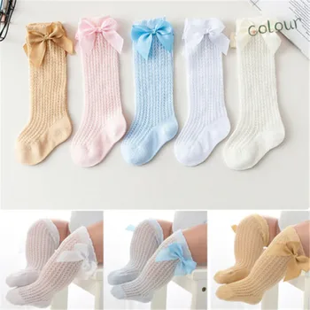 

Baby Accessories Infant Baby Girl Non-Slip Stockings Knee High Lace Mesh Princess Stockings 0-3Y