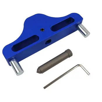 

Woodworking Center Scriber Mark Line Gauge Caliper Carpenter Alignment Ruler