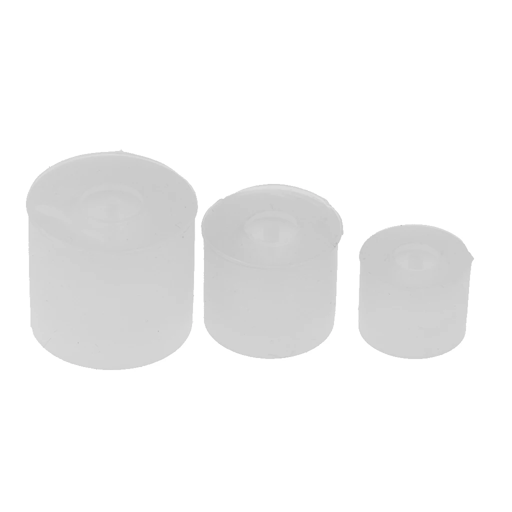 3 Pieces Sphere Shaped Silicone DIY Molds Jewelry Making Mould Tool for Resin Casting 9mm/12mm/16mm