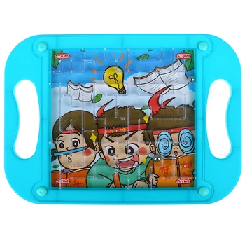 

3D Kids Educational Toys For Children Puzzle Montessori Maze Balance Game Popular Gift For Toddlers 2-4 Years 20.5*14cm