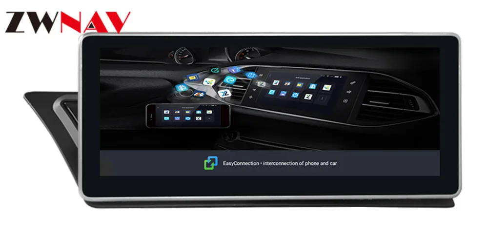 Discount 10.2 inch Android 9 display for Audi A4/Audi A5 2009-2015 car GPS Navigation headunit dash Multimedia player Radio Tape Recorder 4