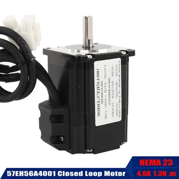 

Hybrid Step-servo Driver CNC Controller Kit Nema23 Closed Loop + CL57 drive 1.3N.m Servo motor Stepper Motor 4A 56mm