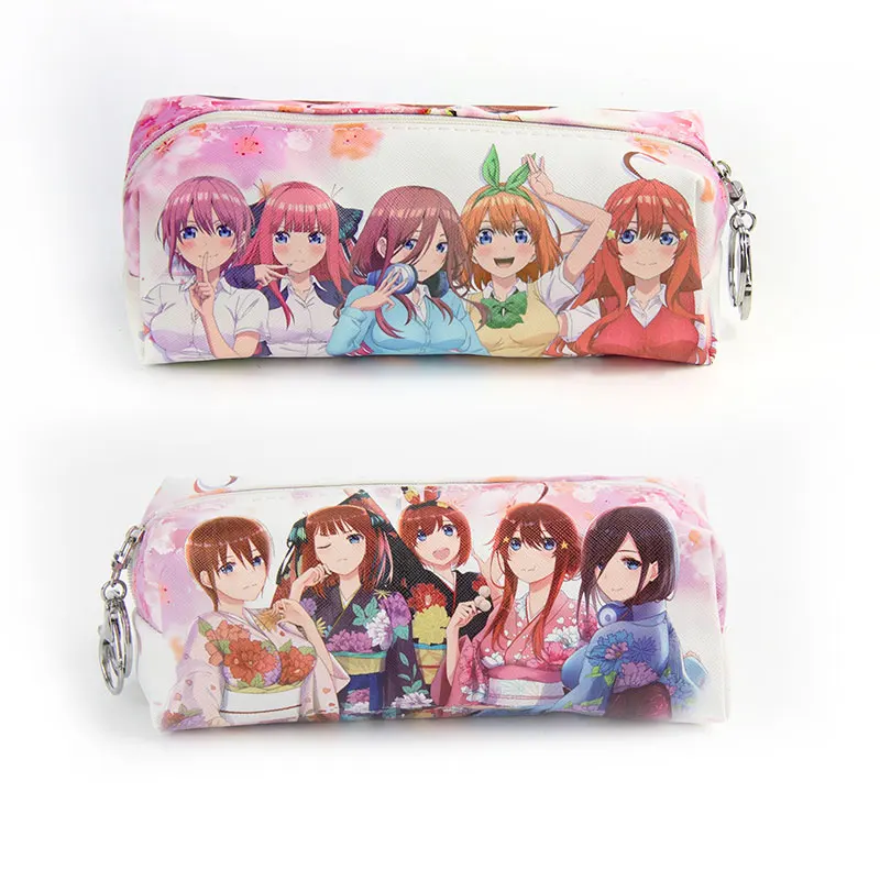Сумка-карандаш из искусственной кожи в стиле аниме The Quintuplets Nakano Miku/Nakano Itsuki