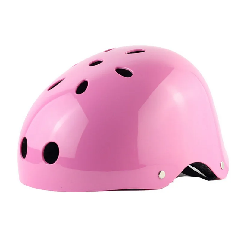 Pink PC мультяшный шлем для катания на коньках, велосипедный шлем, детский шлем для бездорожья, велосипедный шлем, защитные шапки, полностью покрытые шлемы, capacete ciclismo - Цвет: Pink