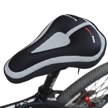 

Bicycle Seat Cushion Cover Thickened Memory Foam Soft Female and Male Universal Mountain Bike Cushion Cover Saddle Cover