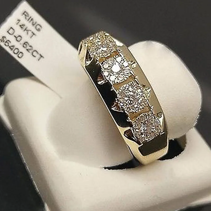 

ms cross-border jewelry fashion in Europe and America microscope engagement rings hollow out joker ring accessories