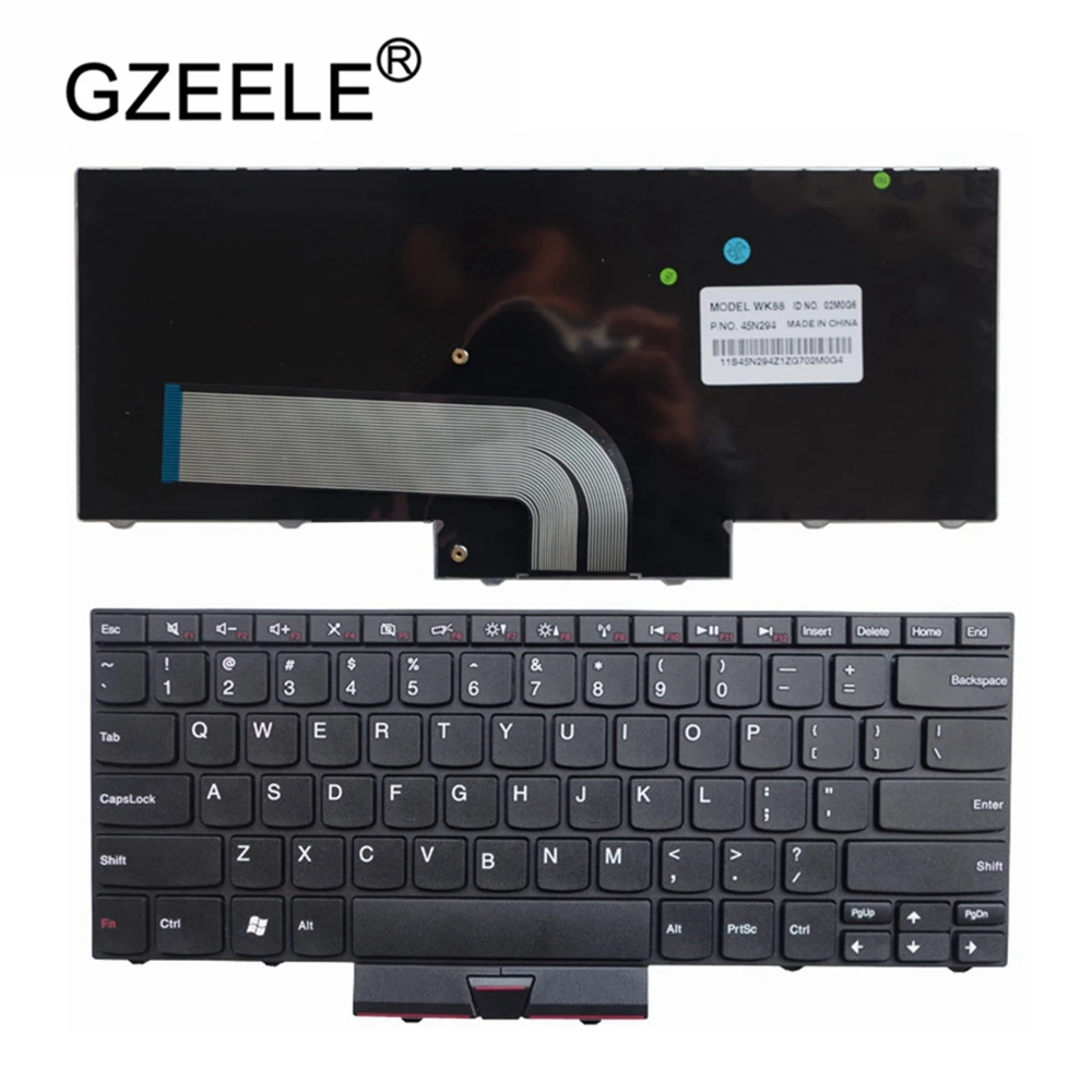 Новая клавиатура США для Lenovo IBM Thinkpad E40 E50 Edge 14 15 черная клавиатура для ноутбука без Удочка с мышкой для котов без джойстик горячая распродажа