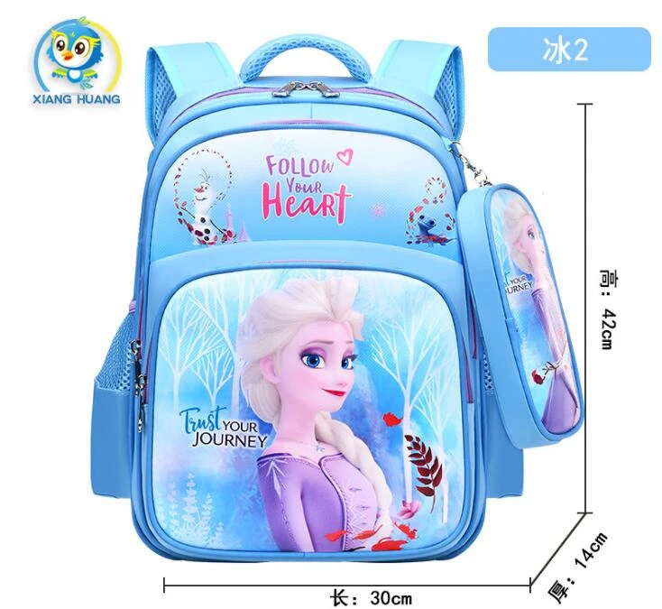 Disney mochilas de Frozen para niñas, morral escolar de Frozen, Anna, dibujos para estudiantes de primaria|Mochilas escolares| - AliExpress
