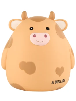 

Cute Piggy Bank For Kid Money Interesting Vintage Money Piggy Bank Birthday Present Cattle Animal Hucha Household Items ED5CXG