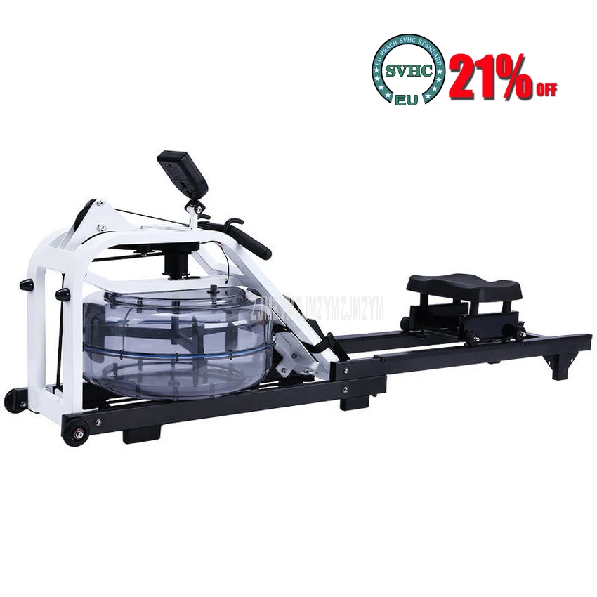 Vogatore A Resistenza All'Acqua Multifunzionale Addominale Pettorale Indoor Fitness Training Equipment Canottaggio Sound Row Machine