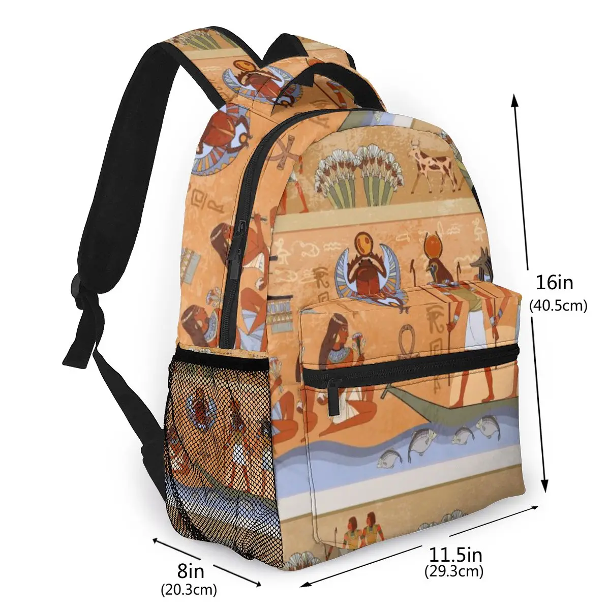 Kids' Backpacks Backpacks Luggage & Travel Gear FAJRO Ancient Egyptian