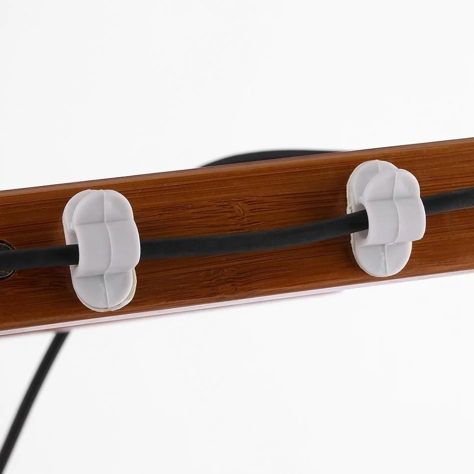 30 Pièces Support De Multiprise Clips D'Organisateur De Câble Pas De