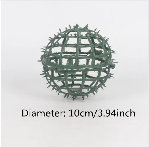 10cm Искусственные Свадебные цветы стены пластиковые цветок База аксессуары фон Сделай Сам семья вечерние украшения Рамка - Цвет: 10cm