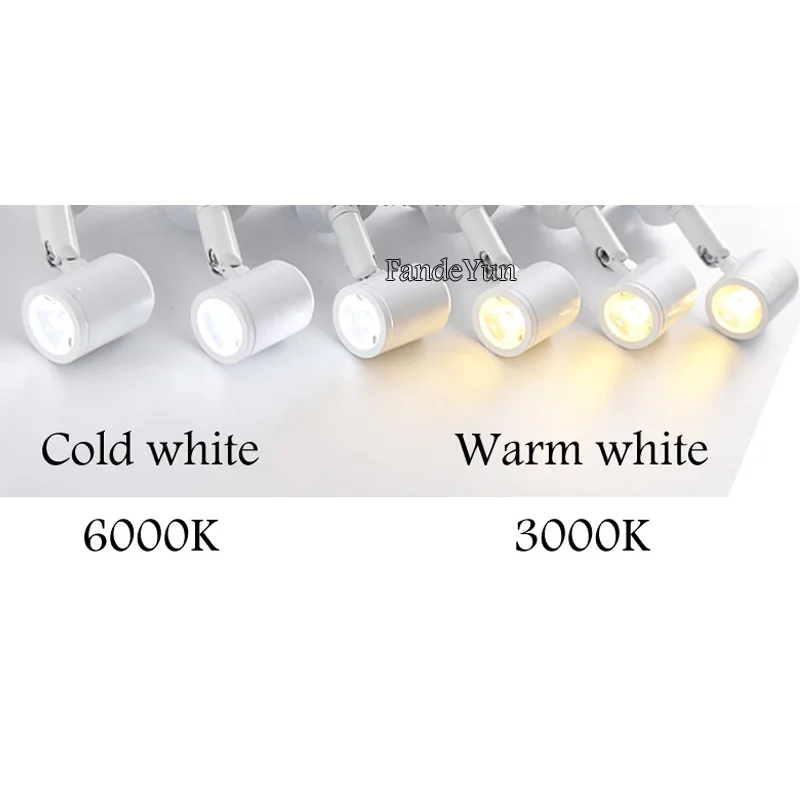 Светодиодный точечный светильник 3 Вт Потолочный Светильник направленного света