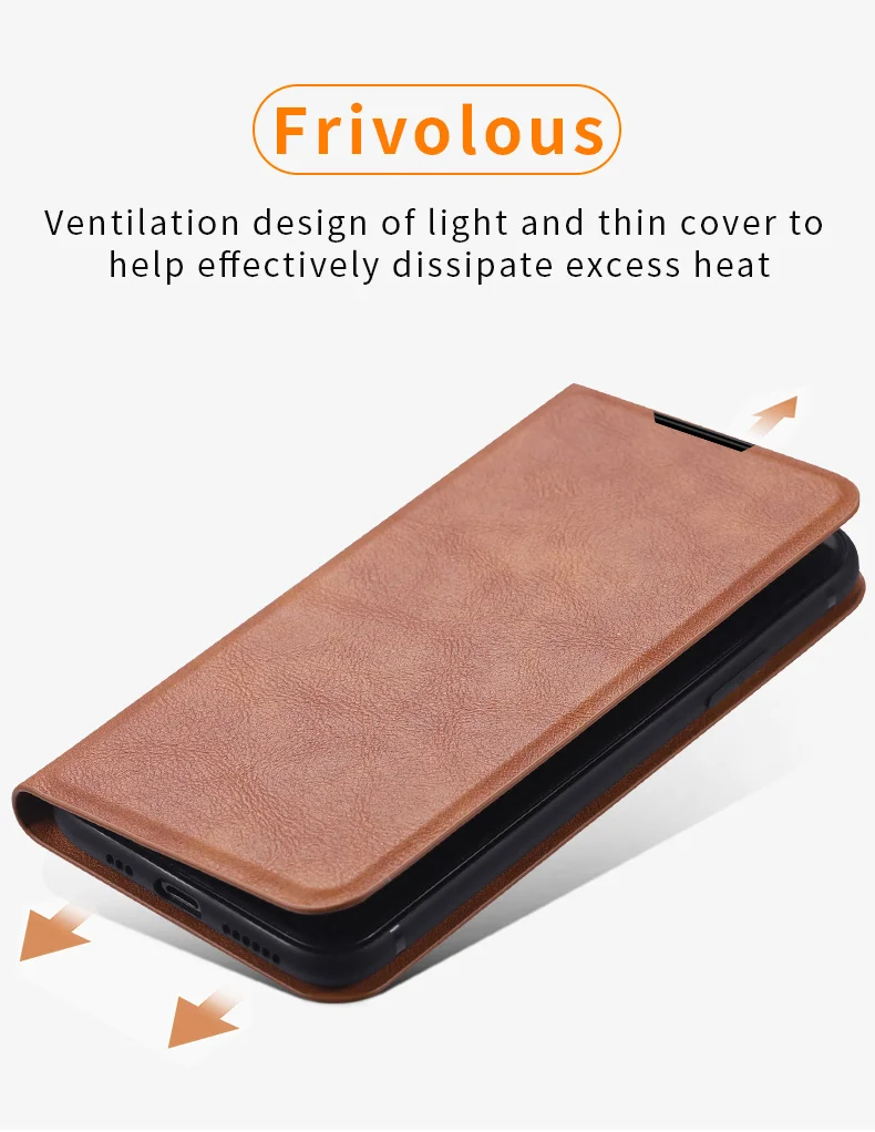 Ultra Thin Case For XiaoMi Mi 11 10 10S 10T 9 9T 8 CC9 E MAX 2 3 6X SE Magnetic Wallet Redmi 9A 9C 9 10X Note9 Card Slot Cover