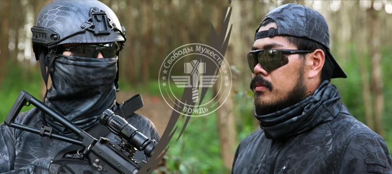 USMC Rattlesnake Bandana Balaclava Tactical Half Face Mask Scarf Neck Gaiter Warmer Airsoft Paintball Motorcycle Hunting Masks