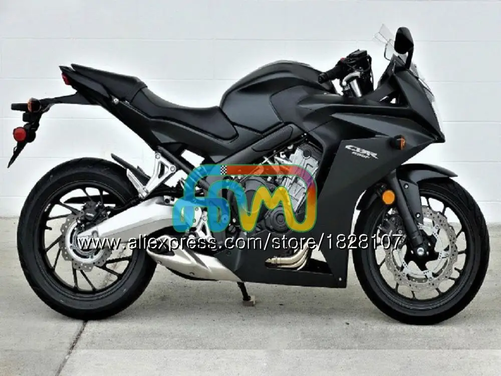 CBR-650F для HONDA черный orange CBR 650 F CBR650F, возрастом 11, 12, 13, 14, 15, 83BS. 23 CBR650 F CBR 650F 2011 2012 2013 обтекатель - Цвет: No. 9 Flat black