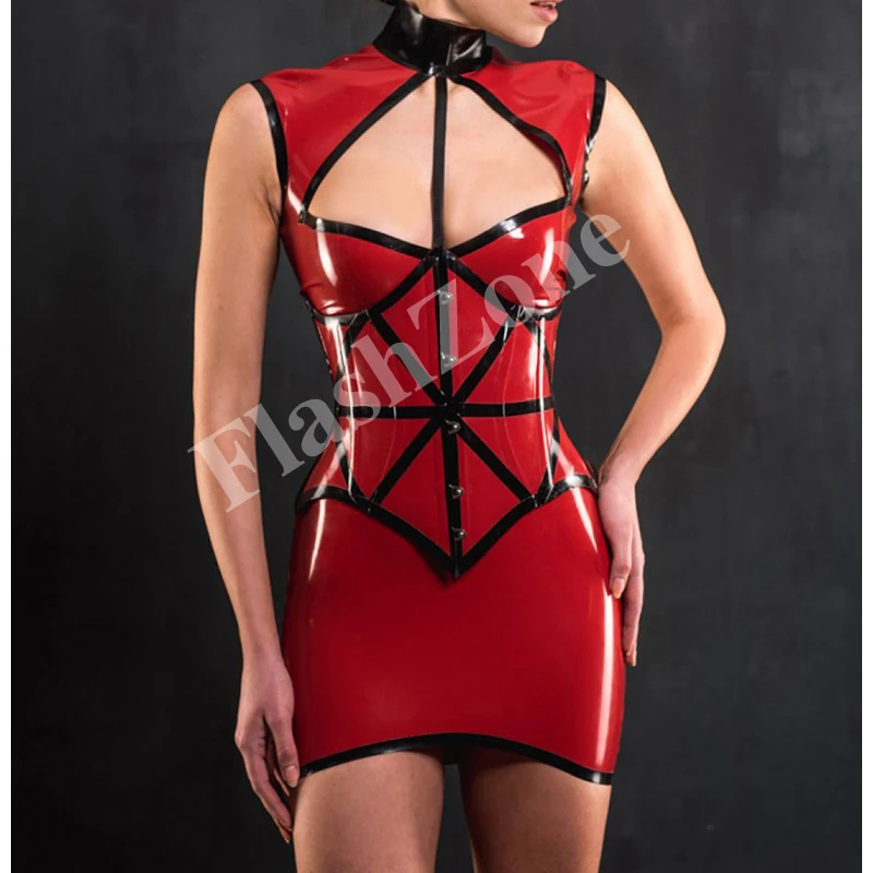 Бесплатная доставка! Женское сексуальное латексное платье + корсет|corset vintage|corset