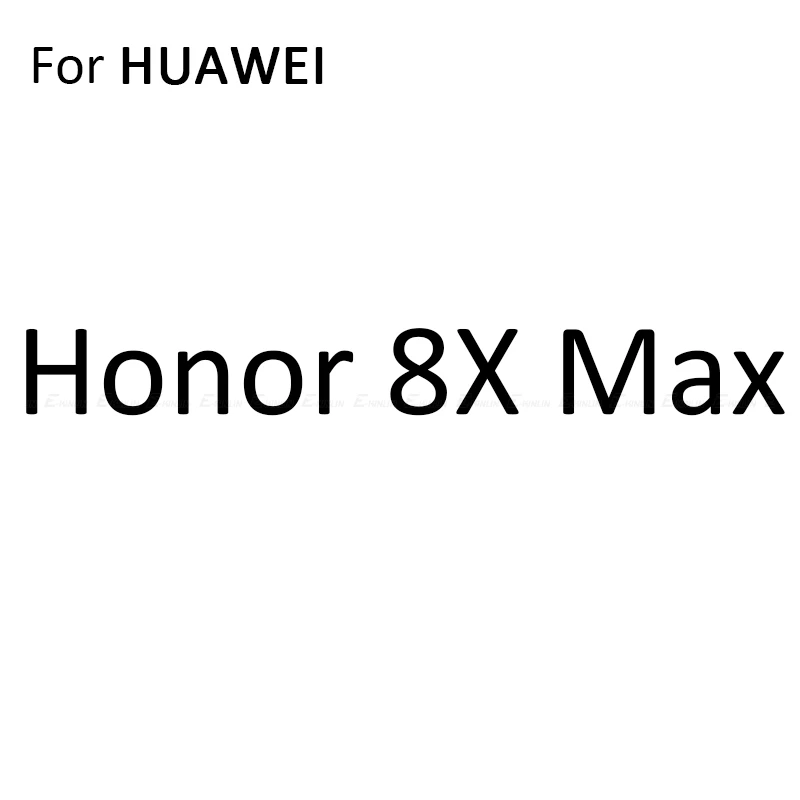For Honor 8X Max 3D углеродное волокно задняя крышка экрана Защитная пленка для HuaWei Honor 10 9X 8X Max 7S 7X8 9 Lite Pro Премиум не стекло - Цвет: For Honor 8X Max