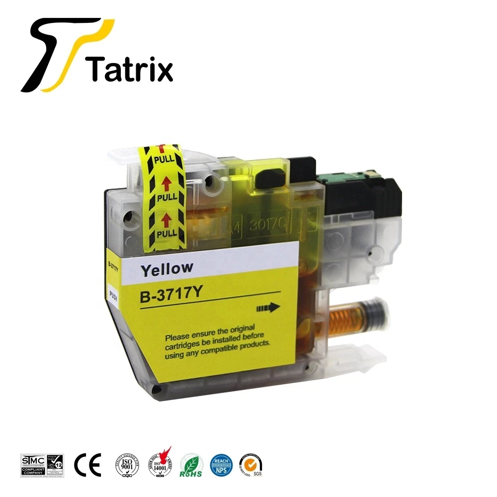Tatrix LC3717 Премиум цветной совместимый картридж для принтера для Brother MFC-J2330DW MFC-J2730DW