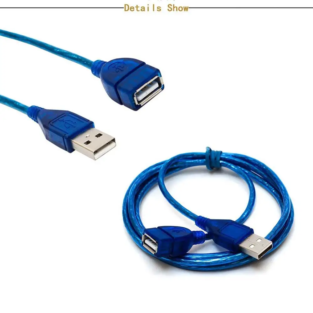 

USB Extension Cable Super Speed USB 2.0 Cable Male to Female 2m 3m Data Sync USB 2.0 Extender Cord Extension Cable