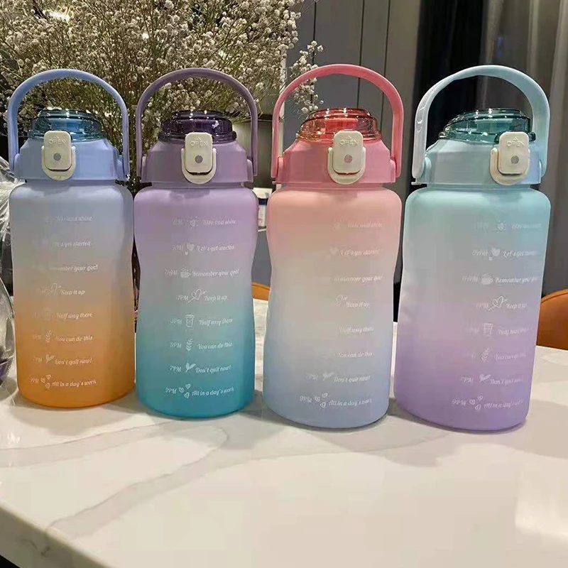 Gourde Isotherme 1,8L EALGRO - Acier Inoxydable Avec Paille - Garde Le Froid 48h Et Le Chaud 12h