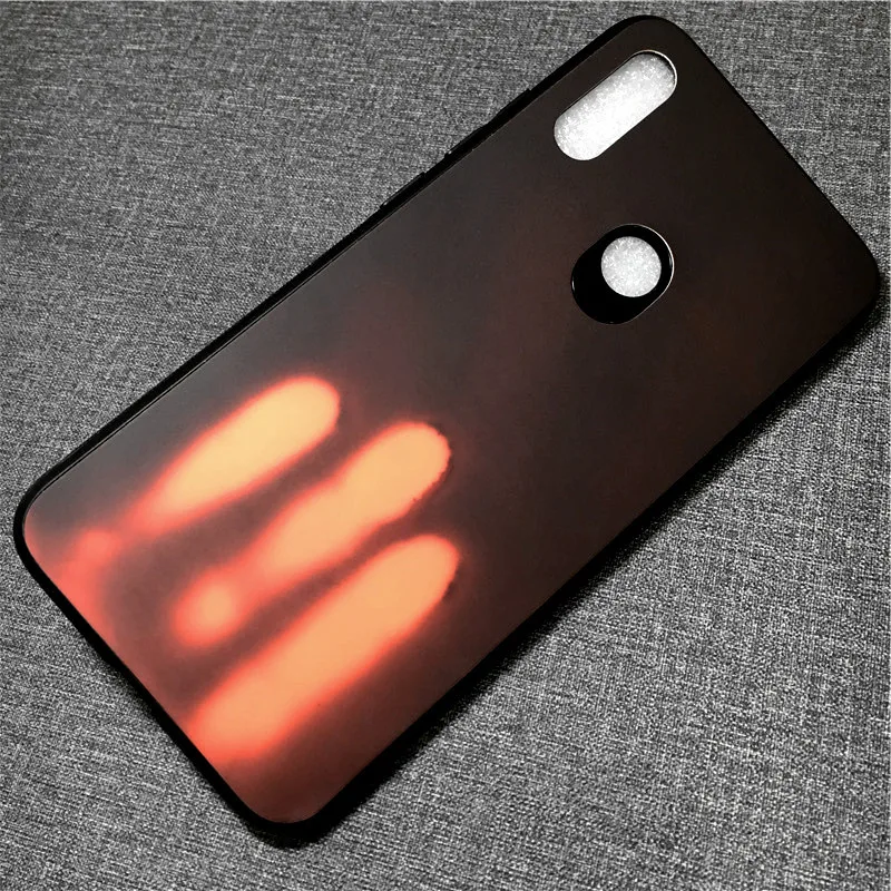 Cong плата самая последняя Термальность Сенсор чехол для телефона для Xiaomi 9 9se 8 6 Модная термическая силиконовая чехол для телефона для Redmi note7 7 note5 6