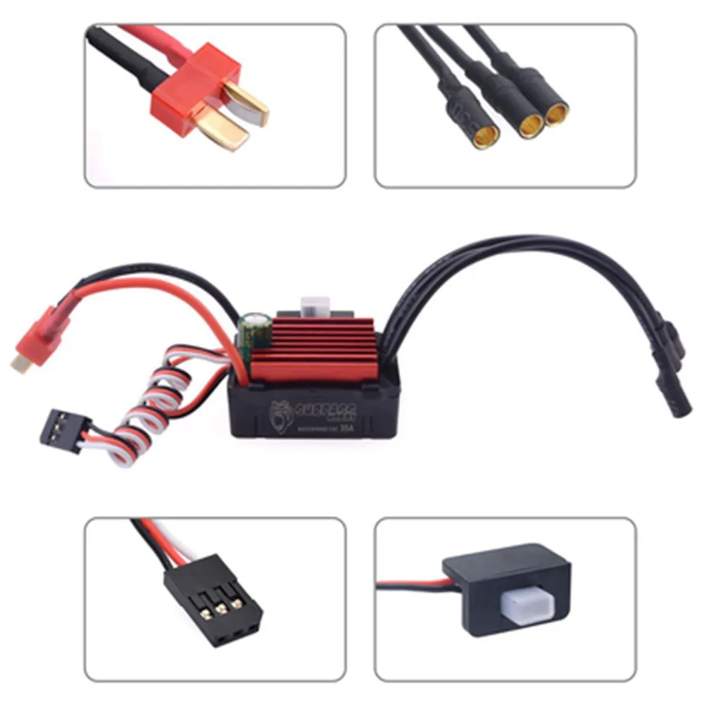 

Rc car toy car with 35A ESC waterproof sensorless brushless speed controller
