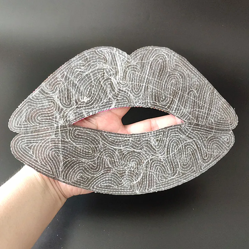 Large Lips Iron On Patches For Clothing Appliqued Biker Badge Embroidery  Fabric Patch Clothes Stickers Strange Things Christmas - AliExpress