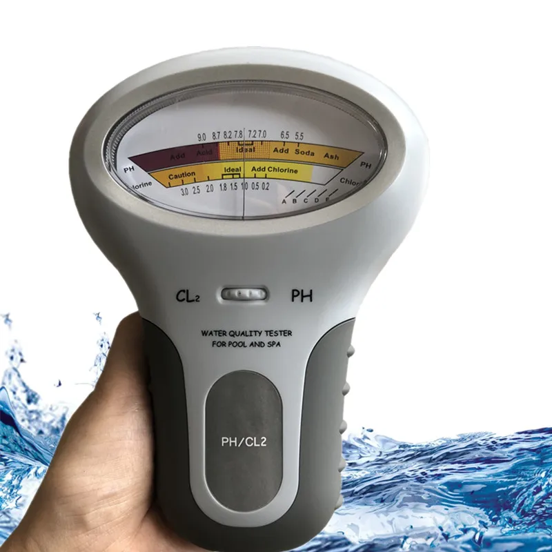 2 in 1 PH Chlorine Meter Tester PC 101 PH Tester Chlorine Water Quality Testing Device CL2 Measuring Pool Aquarium water quality tester ph meter
