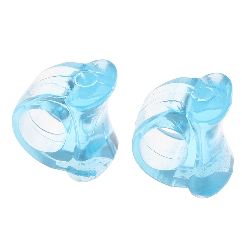 Silicone Gel Toe Separator 2pcs Foot Care Tool Hallux Valgus Bunion Spacers Thumb Corrector toe separators,toe corrector,toe spreader,finger toe separator