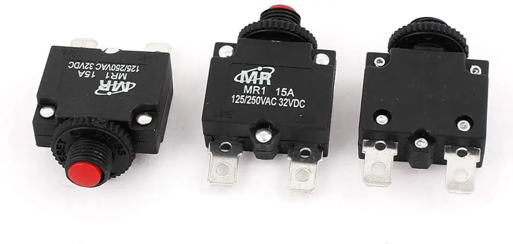 MR1 5A 10A 15A 20A воздушный компрессор защита от перегрузки автоматический выключатель