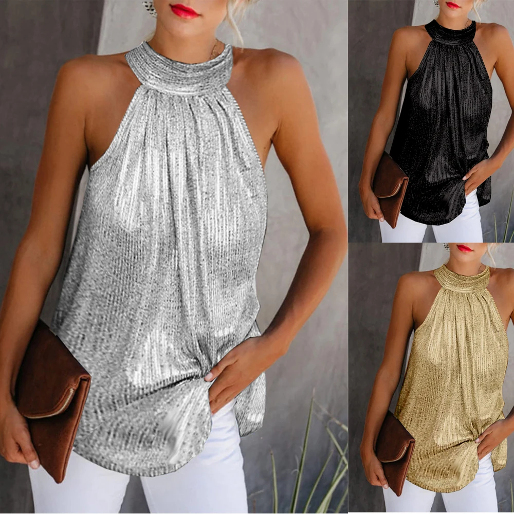 formal sleeveless tops