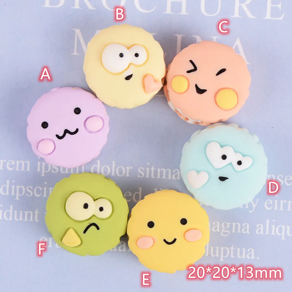 

10 шт., 3D Подвески для макарон