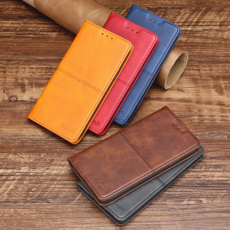 para Xiaomi mi Mix 2s a1 a2 a3 se 10 10t 11 Lite Case Flip Capa de Couro para mi 11 Ultra 11i 12 Carteira Livro Bolsa do Telefone - Image 5
