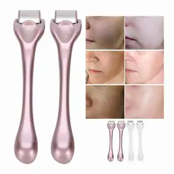 

2pcs Facial Skin Ice Compress Roller Massager Swelling Relief Body Massage Roller Skin Facial Lifting Tool Beauty Device