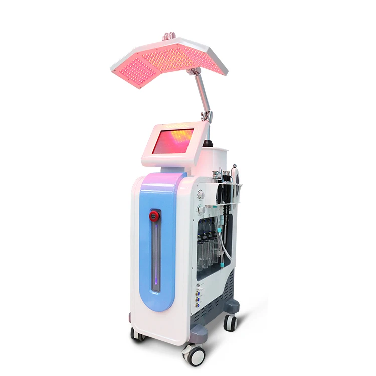 Высококачественный многофункциональный Hydrafacial аппарат для омоложения кожи PDT био-легкая терапия удаление морщин для кожи