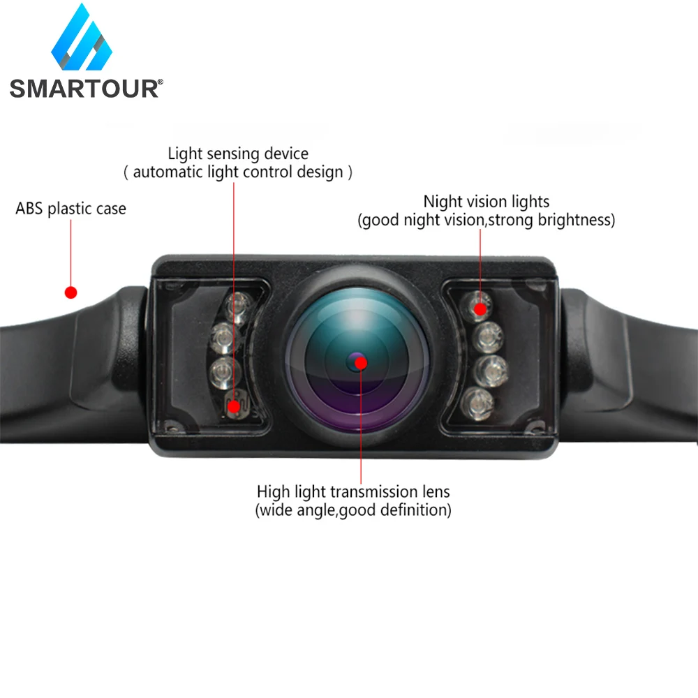 Беспроводная камера для парковки Smartour 2 4G Автомобильная заднего вида с ИК