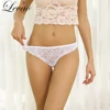 LEVAO Sexy Lace Panties Transparent Underwear Women Lace Panties Thong G-String Hollow Out Flower Breathable Panties Briefs ► Photo 1/6